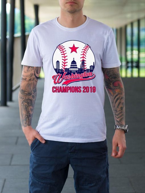 Washington Nationals Vintage Champions 2019 Classic T-Shirt