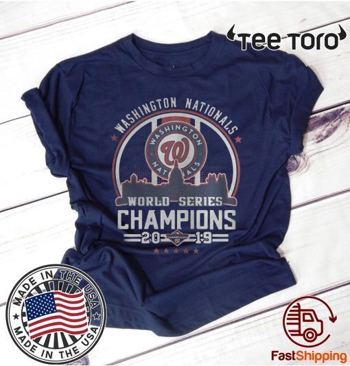 Washington Nationals 2019 World Series Champions tee shirt