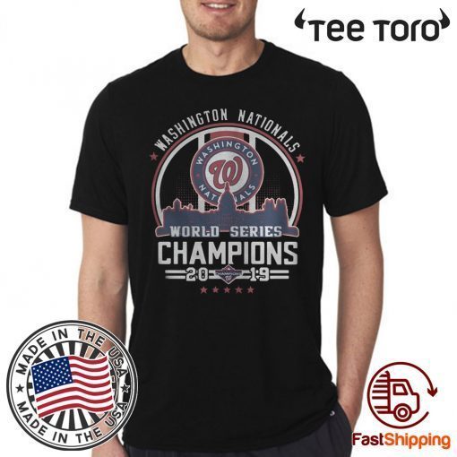 Washington Nationals 2019 World Series Champions tee shirt