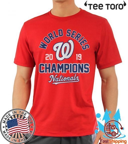 Offcial Washington Nationals 2019 World Series Championship Shirt