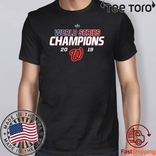 Washington Nationals World Series Champions 2019 Offcial T-Shirt
