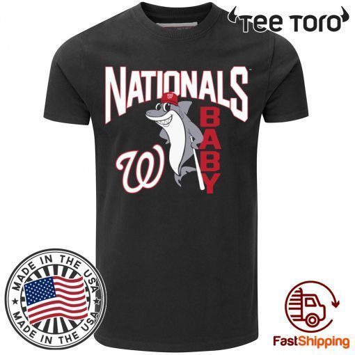 Washington nationals baby shark t-shirts