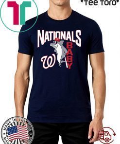 Washington nationals baby shark t-shirts