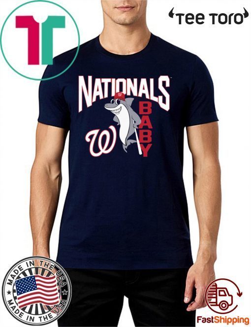 Washington nationals baby shark t-shirts