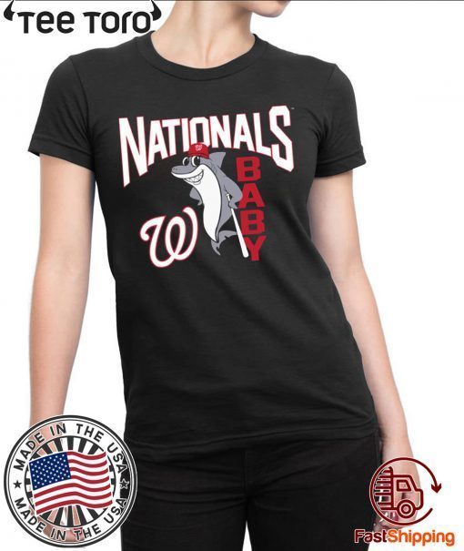 Washington nationals baby shark t-shirts