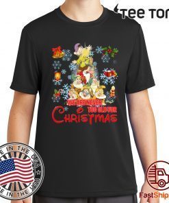 Offcial We Are Never Too Old For Christmas 7 Dwarfs Disney Christmas T-Shirt