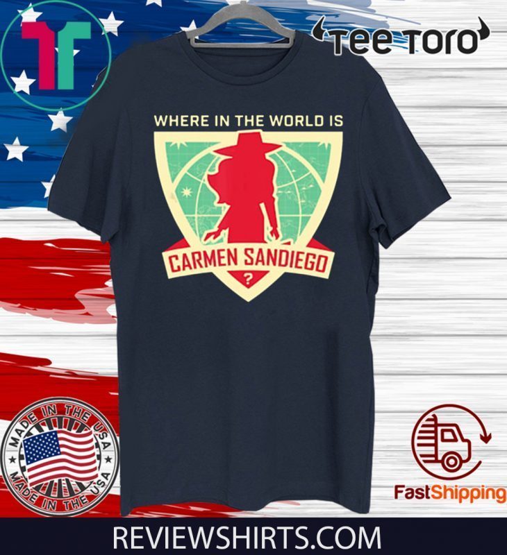 carmen sandiego shirt