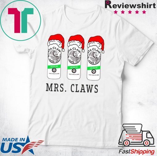 White claw Mrs Claws shirt