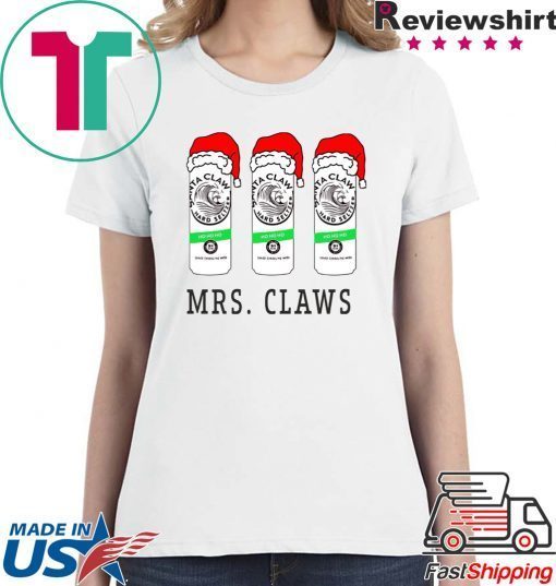 White claw Mrs Claws shirt