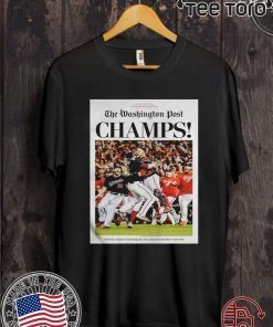 World Series Champions 2019 The Washington Nationals Post Champs Classic T-Shirt