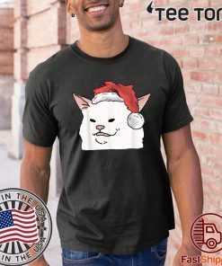 Yelling At Confused Cat At Dinner Table meme Christmas Offcial T-Shirt