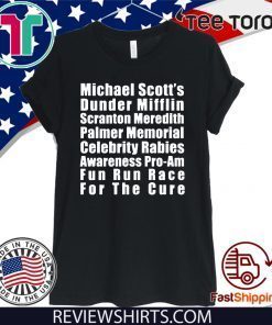 michael scott fun run Tee Shirt