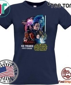 43 Years Of Star Wars 1977 2020 Shirt