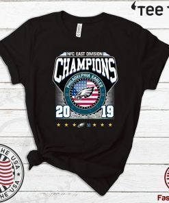 2019 East Division Champions Eagles T Shirt