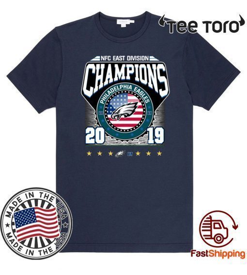 2019 East Division Champions Eagles T Shirt