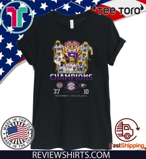 2019 Sec Champions Lsu Tigers 97 Georgia Bulldogs 10 Tee Shirt