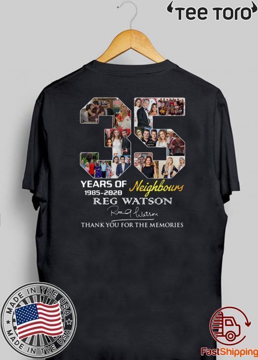 35 Years of Neighbours Reg Watson thank you for the memories Unisex T-Shirt