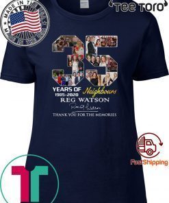 35 Years of Neighbours Reg Watson thank you for the memories Unisex T-Shirt