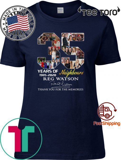 35 Years of Neighbours Reg Watson thank you for the memories Unisex T-Shirt