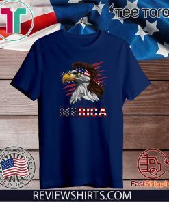 4th of July Patriotic Eagle Shirt American Flag Baseball Offcial T-Shirt