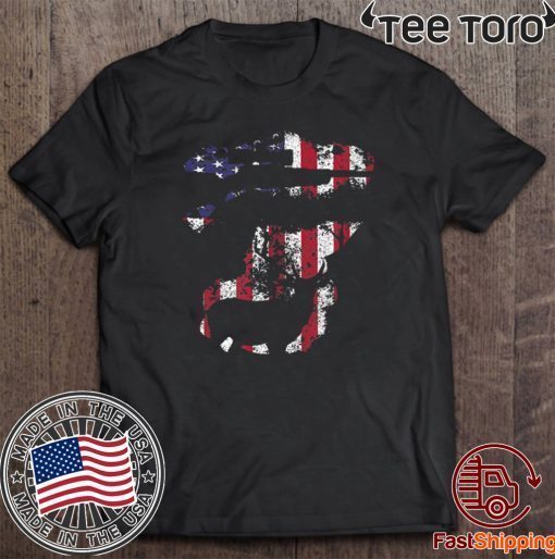 USA Deer Hunter Patriotic T Shirt