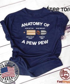 Anatomy of a Pew Pew Offcial T-Shirt