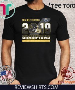 Appalachian State Mountaineers sun belt football champions 2020 T-Shirt