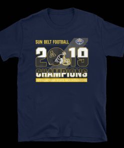 Appalachian State Mountaineers sun belt football champions 2020 T-Shirt