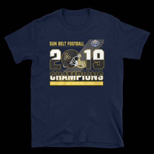 Appalachian State Mountaineers sun belt football champions 2020 T-Shirt