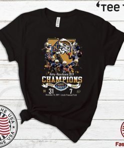 Army Navy Game 2019 Champions Offcial T-Shirt