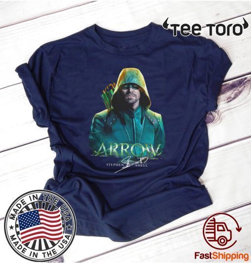 Arrow Stephen Amell the signature Tee Shirt