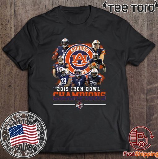 Auburn Tigers 2019 Iron Bowl Champions 2020 T-Shirt