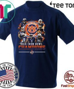 Auburn Tigers 2019 Iron Bowl Champions 2020 T-Shirt