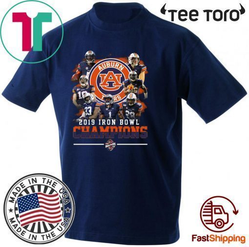 Auburn Tigers 2019 Iron Bowl Champions 2020 T-Shirt