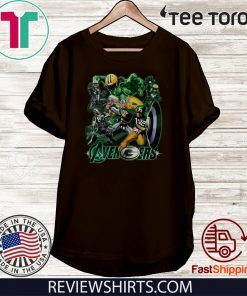 Avengers Endgame Green Bay Packers Offcial T-Shirt