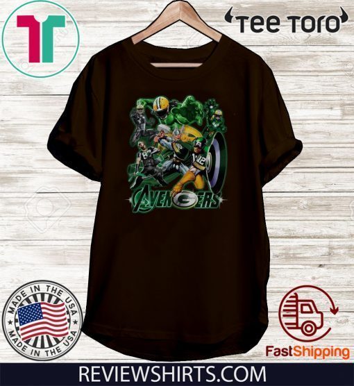 Avengers Endgame Green Bay Packers Offcial T-Shirt