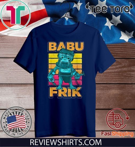 Babu Frik Star Wars Rise Of Skywalker Vintage Offcial T-Shirt