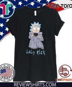 Baby Rick Sanchez Baby Yoda Offcial T-Shirt