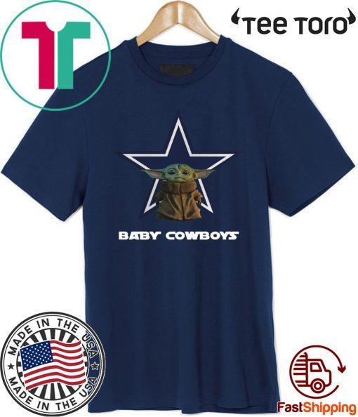 Baby Yoda Baby Cowboys 2020 T-Shirt