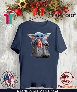 Baby Yoda Drink Coca Cola For T-Shirt