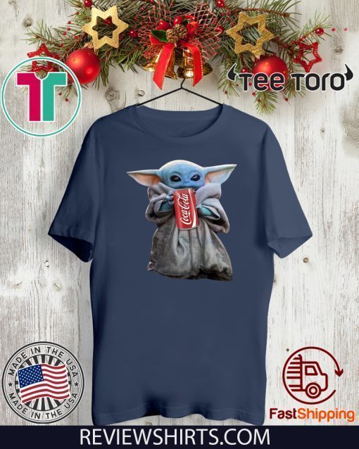 Baby Yoda Drink Coca Cola For T-Shirt