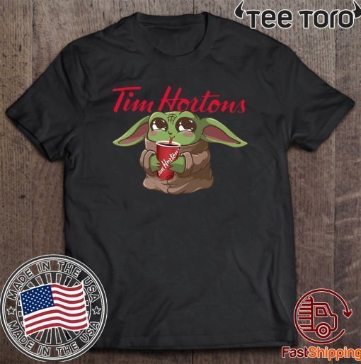 Baby Yoda Drink Tim Hortons T Shirt