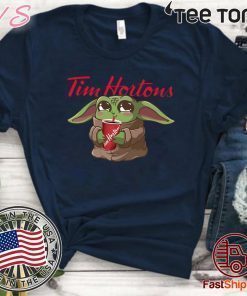 Baby Yoda Drink Tim Hortons T Shirt