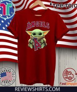 Baby Yoda Hug Angels Logo 2020 T-Shirt