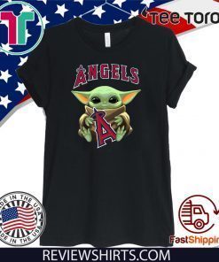 Baby Yoda Hug Angels Logo 2020 T-Shirt