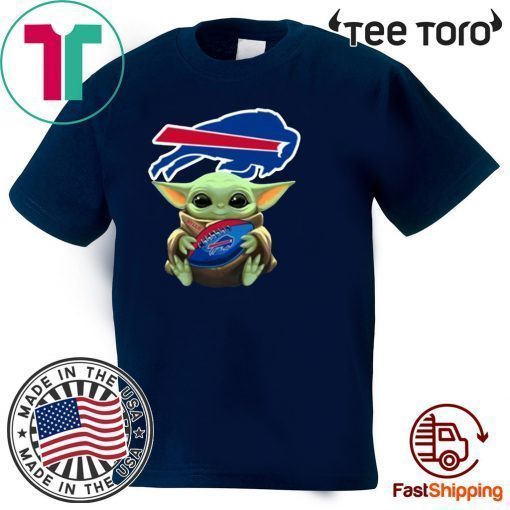 Baby Yoda Hug Buffalo Bills Offcial T-Shirt