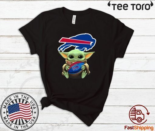 Baby Yoda Hug Buffalo Bills Offcial T-Shirt