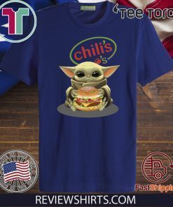 Buy Baby Yoda Hug Chilis Burger Hot T-Shirt