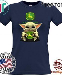 Baby Yoda Hug John Deere Offcial T-Shirt