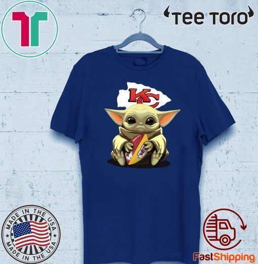 Baby Yoda Hug KC Offcial T-Shirt